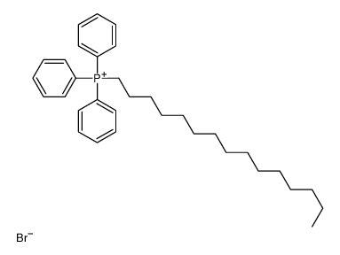 pentadecyl(triphenyl)phosphanium,bromide Structure