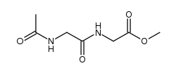 acetyl glycyl glycyne methyl ester结构式