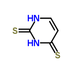 2,4-二巯基嘧啶结构式