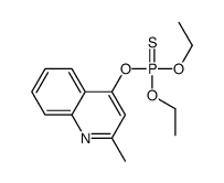 diethoxy-(2-methylquinolin-4-yl)oxy-sulfanylidene-phosphorane Structure