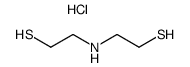 bis(2-mercaptoethyl)amine chlorhydrate Structure