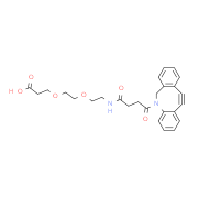 DBCO-PEG12-acid Structure