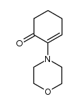 2-(4-Morpholinyl)cyclohex-2-en-1-one结构式