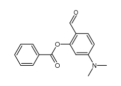2-Benzoyloxy-4-(N,N-dimethylamino)-benzaldehyd结构式