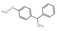 1-甲氧基-4-(1-苯乙基)苯结构式