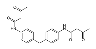 N,N'-(methylenedi-4,1-phenylene)bis[3-oxobutyramide] Structure