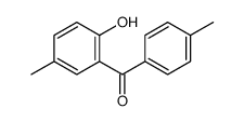 (2-hydroxy-5-methylphenyl)-(4-methylphenyl)methanone结构式