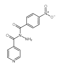 1-[4-NITROBENZOYL]-4-CARBOXYPYRIDYLHYDRAZIDE结构式