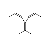 1,2,3-tri(propan-2-ylidene)cyclopropane Structure