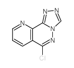 6-Chloro-1,2,4-triazolo<4,3-b>pyrido<2,3-d>pyridazine结构式