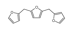 2,5-Bis[(2-furanyl)methyl]furan结构式