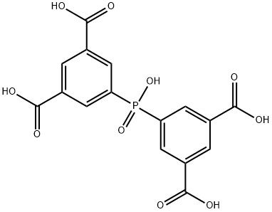 1.3-苯二甲酸,5,5'-磷化氢-结构式