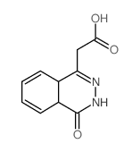 4-(CARBOXYMETHYL)-1(2H)-PHTHALAZINONE结构式