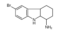 6-Bromo-2,3,4,4a,9,9a-hexahydro-1H-carbazol-1-amine Structure