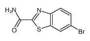 6-Bromobenzo[d]thiazole-2-carboxamide Structure