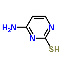 4-Aminopyrimidine-2-thiol structure