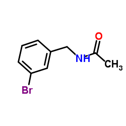 N-(3-溴苯基)乙酰胺结构式