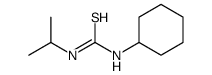 1-cyclohexyl-3-propan-2-ylthiourea Structure