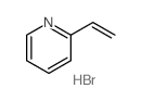 2-ethenylpyridine,hydrobromide Structure