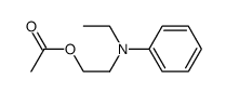 2-(ETHYL(PHENYL)AMINO)ETHYL ACETATE structure