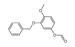 3-(benzyloxy)-4-methoxyphenyl formate Structure