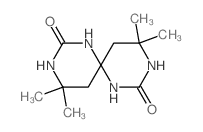 1,3,7,9-Tetraazaspiro[5.5]undecane-2,8-dione,4,4,10,10-tetramethyl- Structure