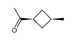 1-acetyl-3-methylcyclobutane结构式
