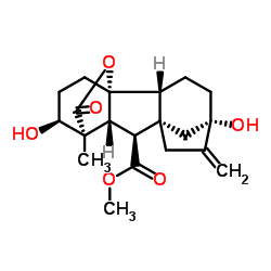 gibberellin A1 methyl ester结构式