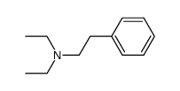 N,N-二乙基苯乙胺盐酸盐结构式
