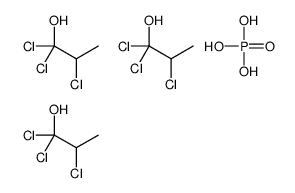 phosphoric acid,1,1,2-trichloropropan-1-ol结构式