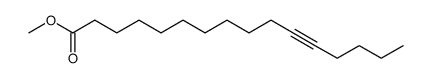 11-Hexadecynoic acid methyl ester Structure