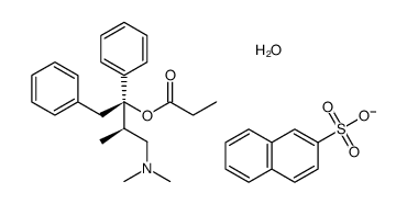 levopropoxyphene napsylate结构式