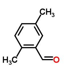 2,5-二甲基苯甲醛结构式