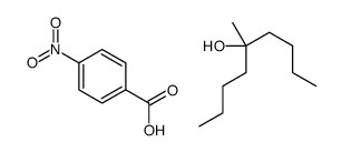 5-methylnonan-5-ol,4-nitrobenzoic acid Structure