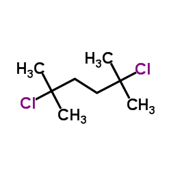 2,5-Dichloro-2,5-dimethylhexane Structure