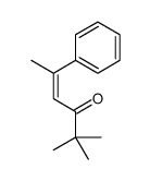 2,2-dimethyl-5-phenylhex-4-en-3-one结构式