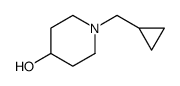 1-(环丙基甲基)哌啶-4-醇结构式