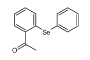 1-(2-phenylselanylphenyl)ethanone结构式