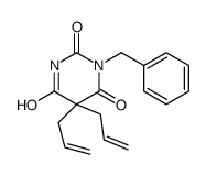 5,5-Diallyl-1-benzylbarbituric acid结构式