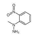 1-甲基-1-(2-硝基苯基)肼结构式