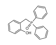二苯基(2-羟基苯基甲基)膦氧化物结构式