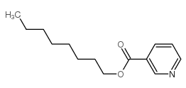 octyl pyridine-3-carboxylate Structure