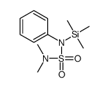 N-(dimethylsulfamoyl)-N-trimethylsilylaniline Structure