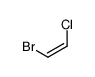 Z-1-bromo-2-chloroethylene Structure