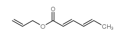 山梨酸烯丙酯结构式