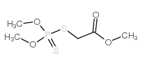 Methyl [(dimethoxyphosphinothioyl)thio]acetate Structure