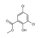 3,5-Dichloro-2-hydroxybenzoic acid methyl ester Structure