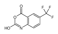 6-(三氟甲基)-2H-3,1-苯并噁嗪-2,4(1h)-二酮结构式