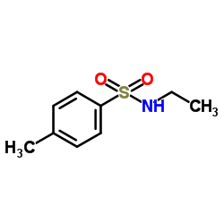 N-乙基对甲苯磺酰胺结构式