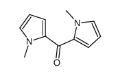 bis(1-methylpyrrol-2-yl)methanone结构式